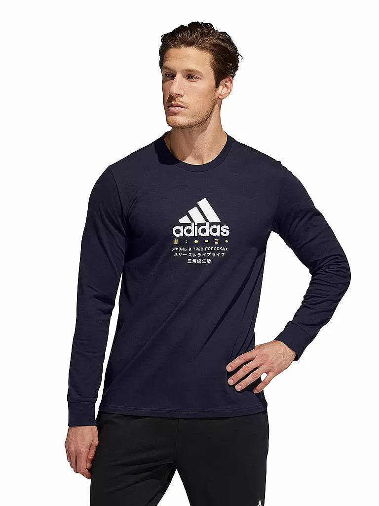 Langarmshirt herren adidas online